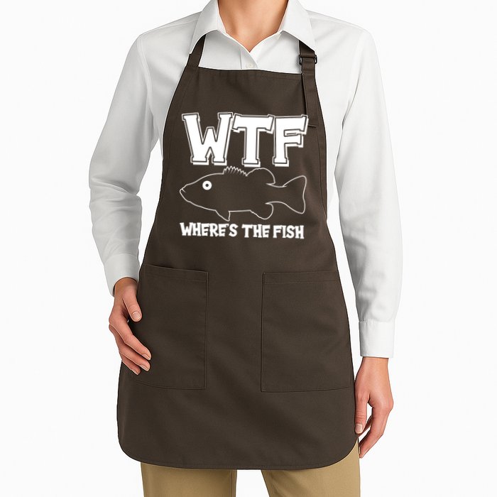 Funny WTF Wheres The Fish Apron