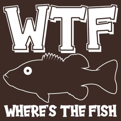 Funny WTF Wheres The Fish T-Shirt