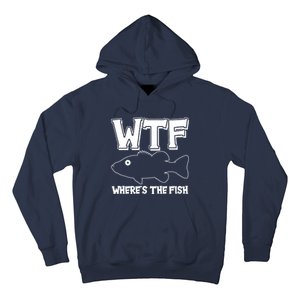 Funny WTF Wheres The Fish Hoodie