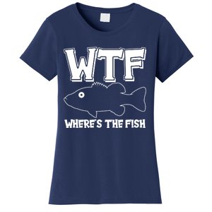 Funny WTF Wheres The Fish Women's T-Shirt