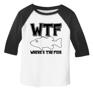 Funny WTF Wheres The Fish Toddler Fine Jersey T-Shirt