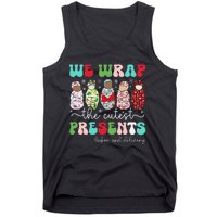 Fun We Wrap The Cutest Presents Labor And Delivery Christmas Tank Top