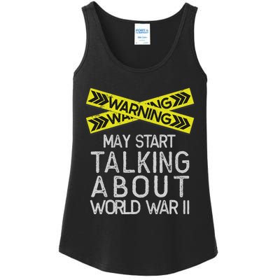 Funny World War Two, Funny History Tee, History Lover Ladies Essential Tank