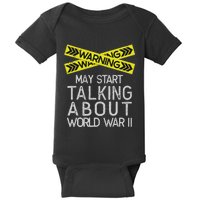 Funny World War Two, Funny History Tee, History Lover Baby Bodysuit