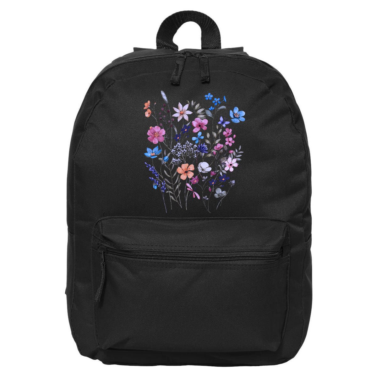Flowers Women Wildflower Graphic Floral Gardening 16 in Basic Backpack