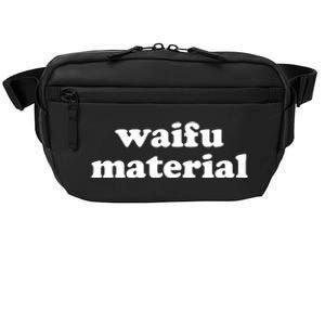 Funny Waifu Wife Material Anime Fan Crossbody Pack