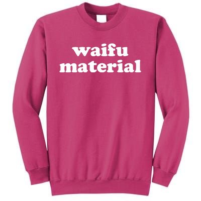 Funny Waifu Wife Material Anime Fan Sweatshirt