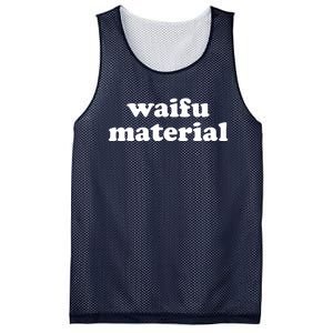 Funny Waifu Wife Material Anime Fan Mesh Reversible Basketball Jersey Tank