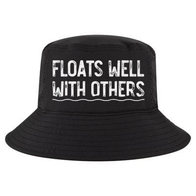 Floats Well With Others Funny Summer Tubing Fun Cool Comfort Performance Bucket Hat