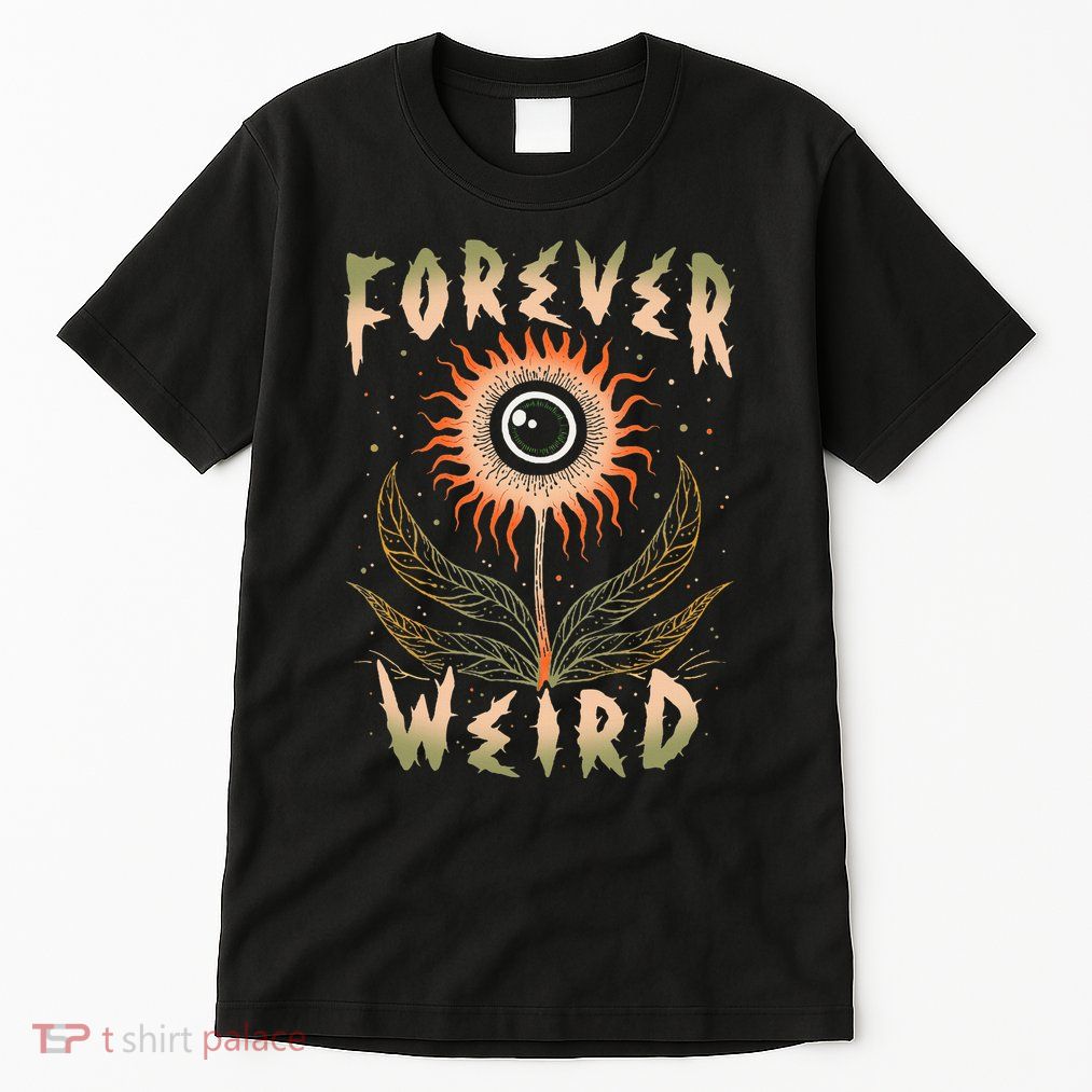 Forever Weird With Eyeball Plant Illustration Tall T-Shirt