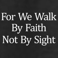For We Walk By Faith Not By Sight Funny Gift Adult Drive Performance Visor