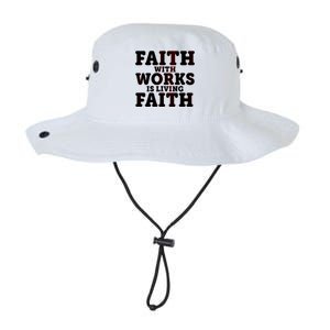 Faith With Works Is Living Faith Legacy Cool Fit Booney Bucket Hat