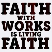 Faith With Works Is Living Faith Flatbill Hat