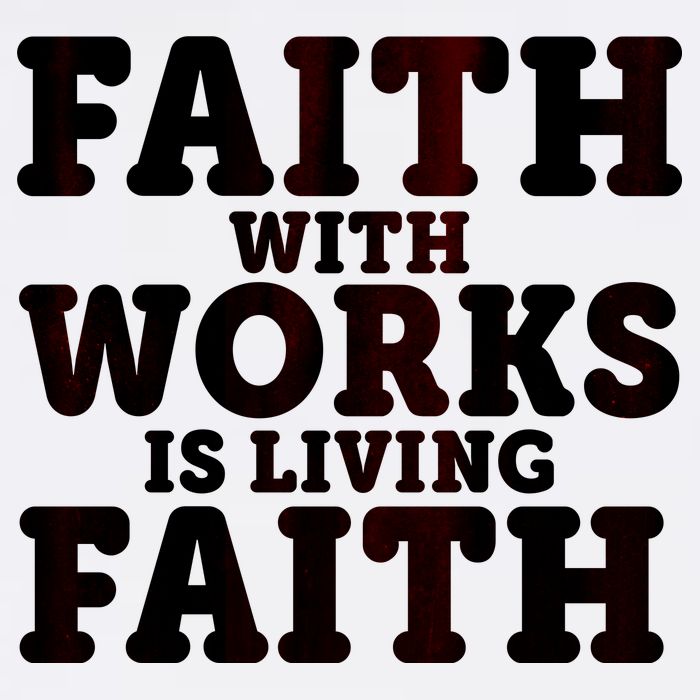 Faith With Works Is Living Faith Flatbill Hat