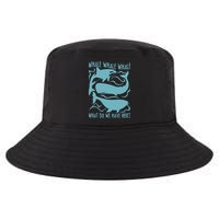 Funny Whale What Do We Have Here Cool Comfort Performance Bucket Hat