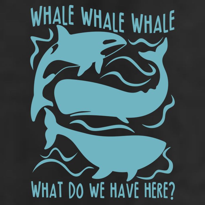 Funny Whale What Do We Have Here Cool Comfort Performance Bucket Hat