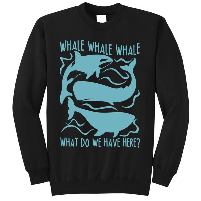 Funny Whale What Do We Have Here Sweatshirt
