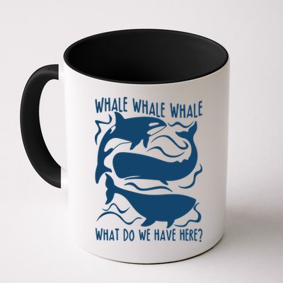 Funny Whale What Do We Have Here Mug