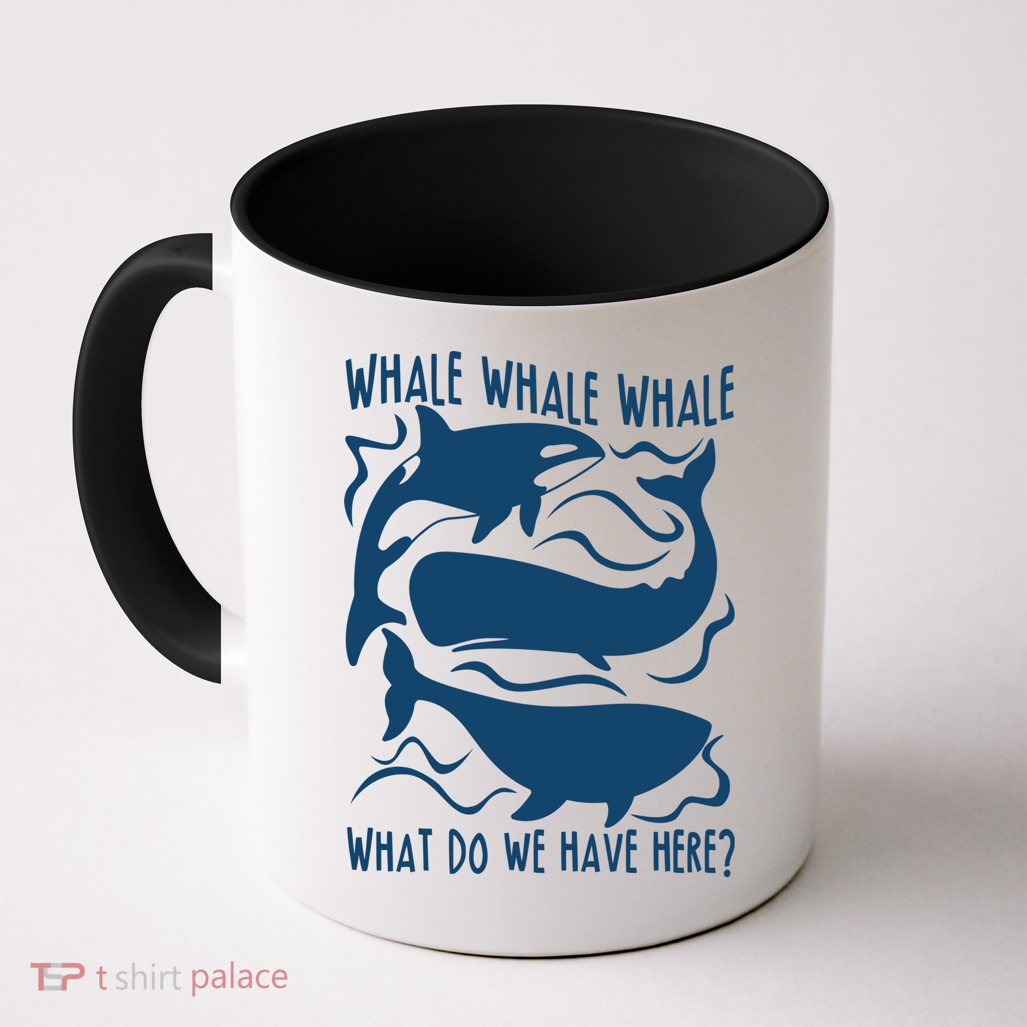 Funny Whale What Do We Have Here Mug
