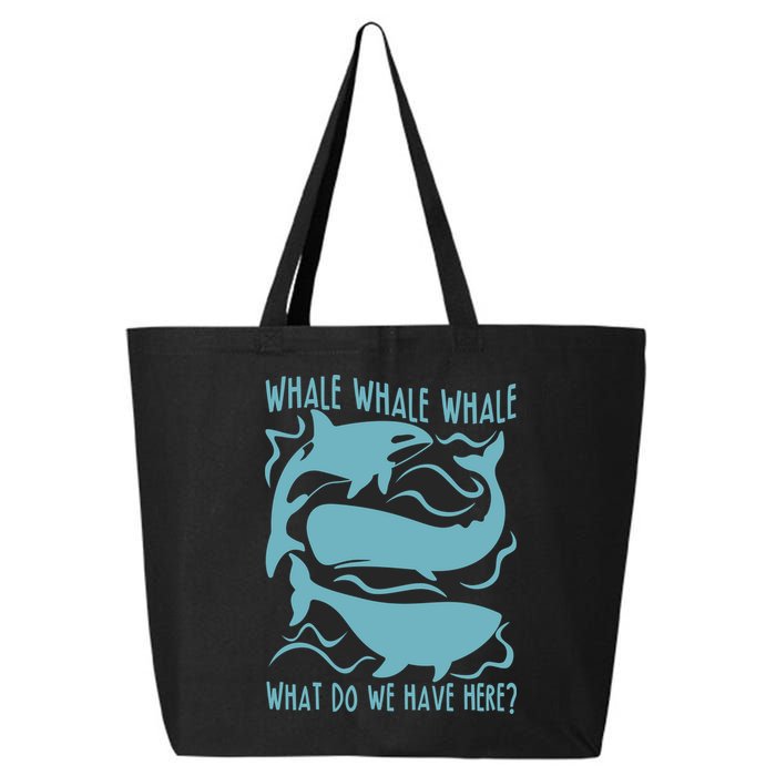 Funny Whale What Do We Have Here 25L Jumbo Tote