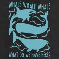 Funny Whale What Do We Have Here 25L Jumbo Tote