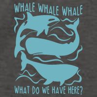 Funny Whale What Do We Have Here Vector Backpack