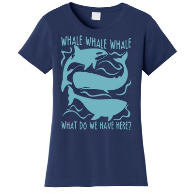 Funny Whale What Do We Have Here Women's T-Shirt