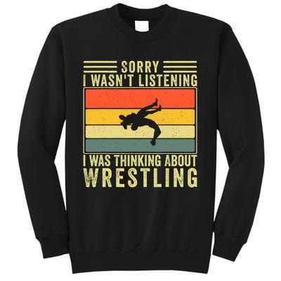 Funny Wrestling Wrestler Design Wrestle Sweatshirt