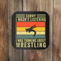 Funny Wrestling Wrestler Design Wrestle Coaster