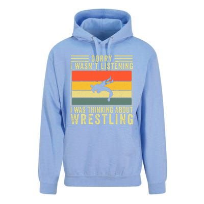 Funny Wrestling Wrestler Design Wrestle Unisex Surf Hoodie