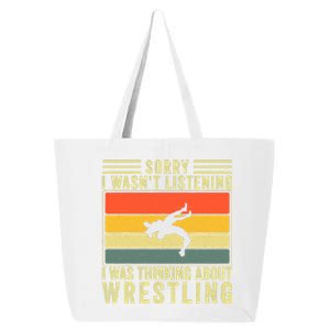 Funny Wrestling Wrestler Design Wrestle 25L Jumbo Tote