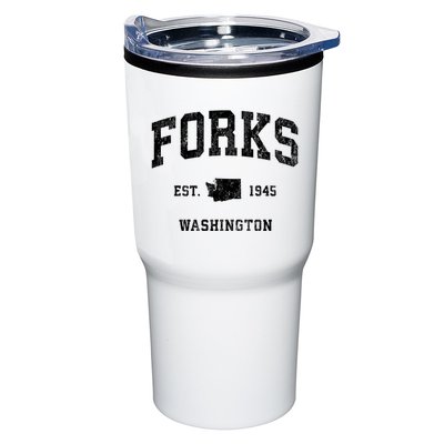 Forks Washington Wa Vintage Established Athletic Sports Design Tumbler
