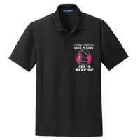 Funny Wrestling  Wrestle Like A Dry Zone Grid Polo