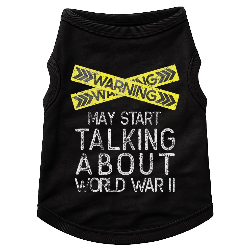 Funny World War Two History Teacher Historian History Doggie Tank