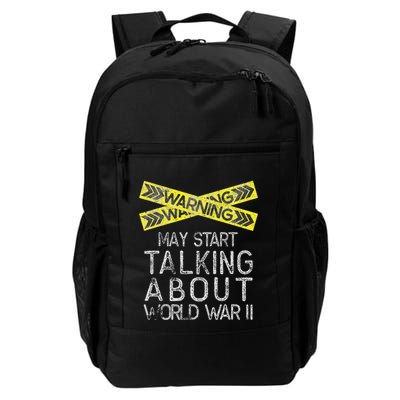 Funny World War Two History Teacher Historian History Backpack