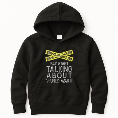 Funny World War Two History Teacher Historian History Kids Hoodie