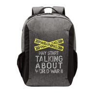 Funny World War Two History Teacher Historian History Vector Backpack