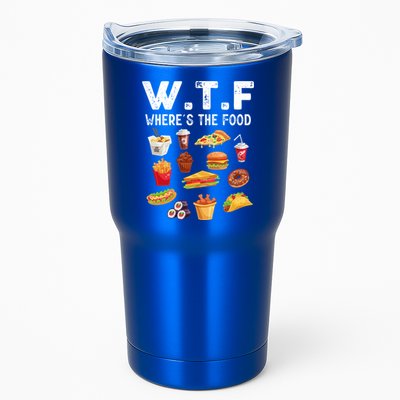 Funny Wtf Wheres The Food Funny Gift Tumbler