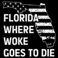 Florida Where Woke Goes To Die Funny Retro Impact Tech Backpack