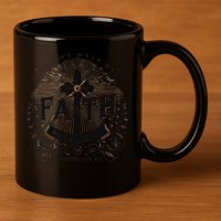For We Walk Faith Not By Sight Christian Bible Verse 11oz C Handle Ceramic Mug