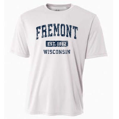 Fremont Wisconsin Wi Vintage Athletic Sports Design Cooling Performance Crew T-Shirt