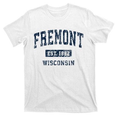 Fremont Wisconsin Wi Vintage Athletic Sports Design T-Shirt