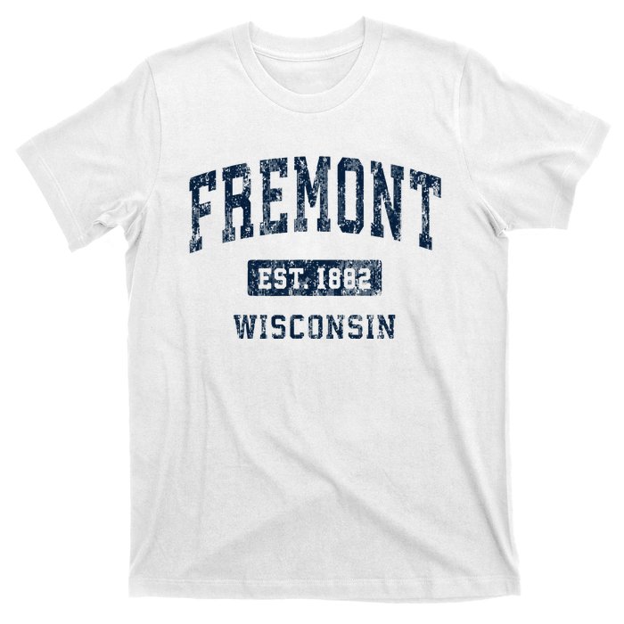 Fremont Wisconsin Wi Vintage Athletic Sports Design T-Shirt