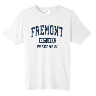 Fremont Wisconsin Wi Vintage Athletic Sports Design Tall Fusion ChromaSoft Performance T-Shirt