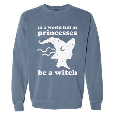 Funny Witch Witchy Women Or Halloween Garment-Dyed Sweatshirt