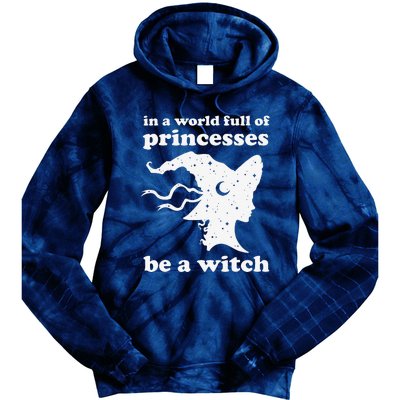 Funny Witch Witchy Women Or Halloween Tie Dye Hoodie