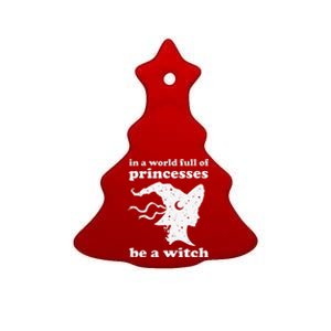 Funny Witch Witchy Women Or Halloween Ceramic Tree Ornament