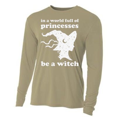 Funny Witch Witchy Women Or Halloween Cooling Performance Long Sleeve Crew