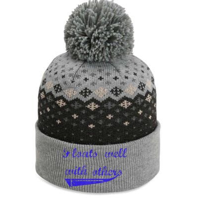 Floats Well With Others The Baniff Cuffed Pom Beanie