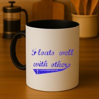 Floats Well With Others Mug